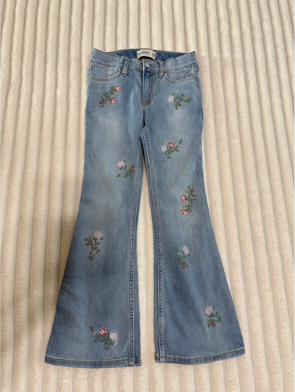 Abercrombie Kids High Rise Flare Jeans Size 7/8
